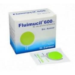 Fluimucil 600 mg ( ENVIOS REGIONALES Y NACIONAL) Caja*30 Sobres Sabor a Naranja - Zambon