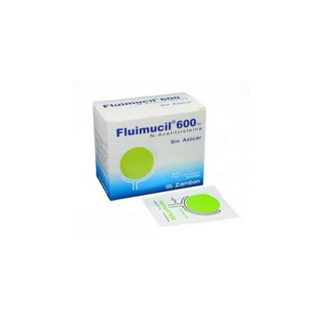 Fluimucil 600 mg ( ENVIOS REGIONALES Y NACIONAL) Caja*30 Sobres Sabor a Naranja - Zambon