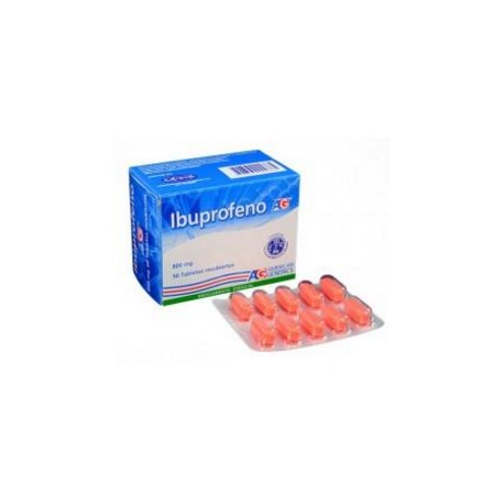 Ibuprofeno 800 Mg (FARMACUNDINAMARCA) Caja*50 Tabletas Recubiertas ...