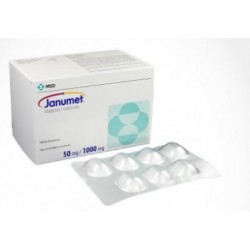 Janumet 50 mg / 1000 mg ( ENVIOS REGIONALES Y NACIONAL) Caja x 56 Tabletas Recubiertas -MSD