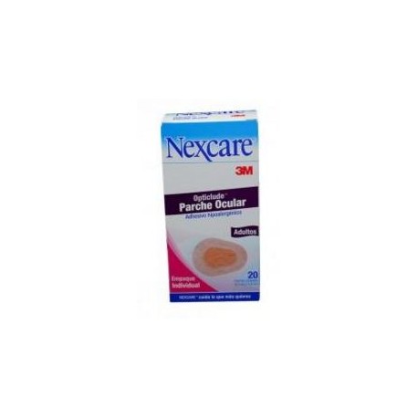 Parche Ocular Nexcare Grandes 8,3 cm X 5,6 cm (Envios Regionales y Nacionales) caja*20 parches