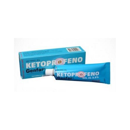 Ketoprofeno 2.5 % ( ENVIOS REGIONALES Y NACIONAL) Tubo Gel x 60 g – Genfar