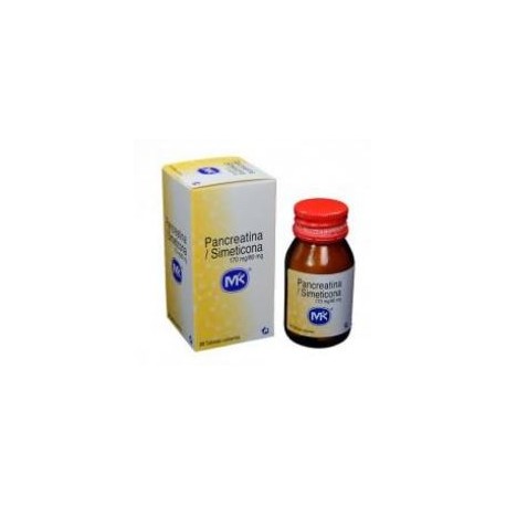 Pancreatina / Simeticona 170 mg / 80 mg Tecnoquímicas(Envios Regionales y Nacionales) fco*30 tablet