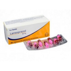 Lansoprazol 30 mg ( ENVIOS REGIONALES Y NACIONAL) Caja*28 Cápsulas de Liberación Retardada - La Santé