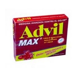 Advil Max Alivio De Dolores Severos (FARMAHUILAC) caja*10 capsulas