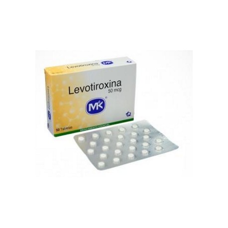 Levotiroxina 50 mcg ( ENVIOS REGIONALES Y NACIONAL )Caja x 50 Tabletas - Tecnoquímicas