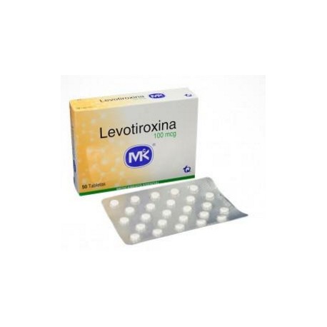 Levotiroxina 100 mcg ( ENVIOS REFGIONALES Y NACIONAL) Caja x 50 Tabletas - Tecnoquímicas