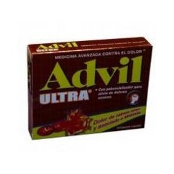 Advil Ultra 200 mg Dolor De Cabeza (envios a nivel nacional) caja*10 capsulas