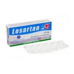 Losartán 50 mg ( ENVIOS REGIONALES Y NACIONAL) Caja*30 Tabletas Recubiertas - American Generics