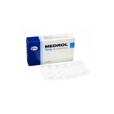 Medrol 16 mg ( ENVIOS REGIONALES Y NACIONAL )Caja*14 Tabletas - Pfizer