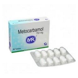 Metocarbamol 750 mg ( ENVIOS REGIONALES Y NACIONAL) Caja*20 Tabletas - Tecnoquímicas