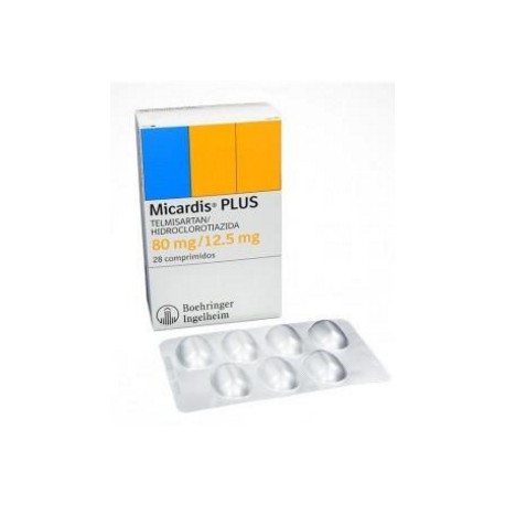 Micardis Plus 80 mg / 12.5 mg ( ENVIOS REGIONALES Y NACIONAL) Caja*28 Comprimidos - Boehringer Ingelheim