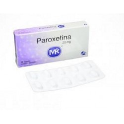 Paroxetina 20 mg ( ENVIOS REGIONALES Y NACIONAL) Caja *10 Tabletas - Tecnoquímicas