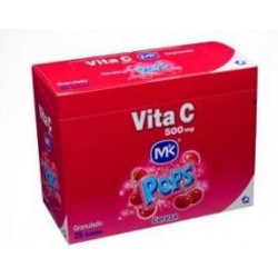 Vita C 500 g Granulados Sabor A Cereza (Envios Regionales y Nacionales) caja*25 sobres