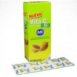 Vita C + Zinc Tabletas Masticables Sabor A Lulo(Envios Regionales y Nacionales) caja*100 unidades