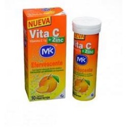 Vita C + Zinc 1 g Sabor Naranja (Envios Regionales y Nacionales) fco*10 tabletas