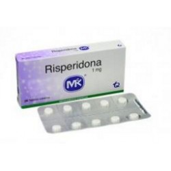 Risperidona 1 mg ( ENVIOS REGIONALES Y NACIONAL ) Caja*20 Tabletas Cubiertas - Mk