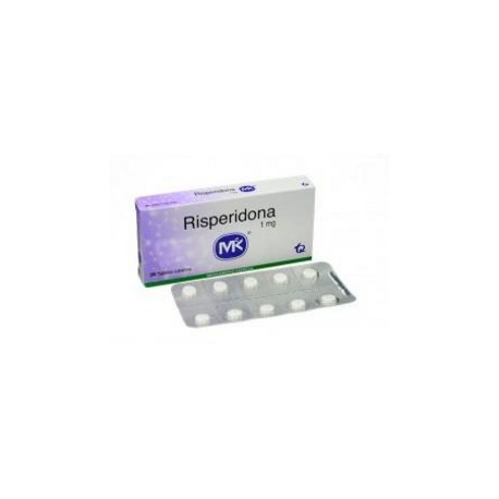 Risperidona 1 mg ( ENVIOS REGIONALES Y NACIONAL ) Caja*20 Tabletas Cubiertas - Mk