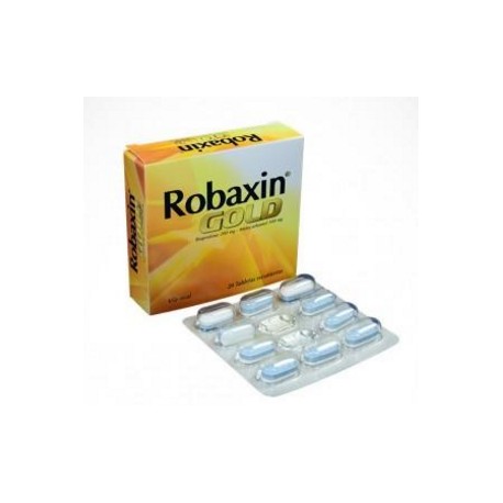 Robaxin Gold ( ENVIOS REGIONALES Y NACIONAL ) Caja*20 Tabletas Recubiertas - Pfizer