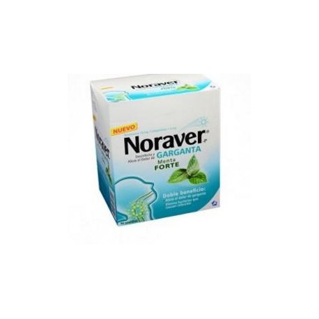 Noraver Garganta Sabor A Menta Forte (Envios Regionales y Nacionales) caja*96 tabletas