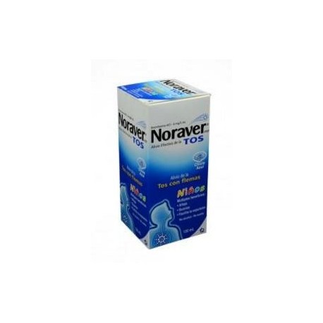 Noraver Tos Niños Sabor Chicle Azul (Envios Regionales y Nacionales) fco*120ml