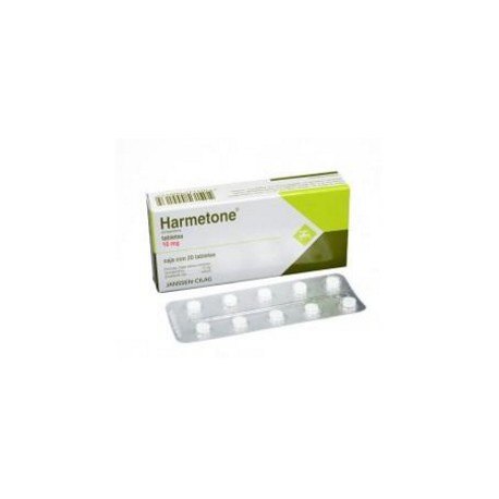 Harmetone 10 mg ( ENVIOS REGIONALES Y NACIONAL) Caja*20 Tabletas – Janssen