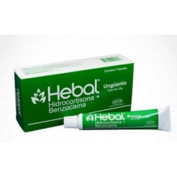 Hebal 20 g ( ENVIOS REGIONALES Y NACIONALES )Tubo*7 Cánulas Ungüento - LaFrancol