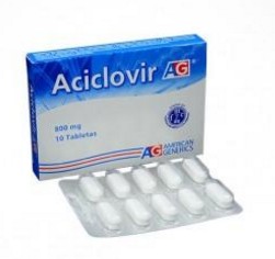 aciclovir capsulas 800 mg