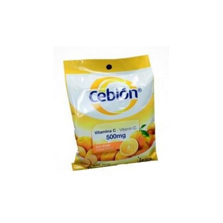 Cebión 500 mg Masticables Sabor A Naranja (Envios Regionales y Nacionales) sobre*12 tabletas