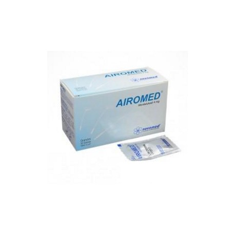 Airomed 4 mg ( ENVIOS REGIONALES Y NACIONAL) Caja x 30 Sobres Granulados Sabor a Lulo – Novamed