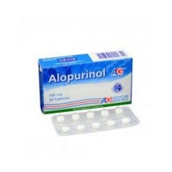 Alopurinol 100 mg ( ENVIOS REGIONALES Y NACIONAL) Caja*30 Tabletas – American Generics