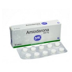 Amiodarona 200 mg ( ENVIOS REGIONALES Y NACIONAL) Caja*10 Tabletas - Tecnoquímicas