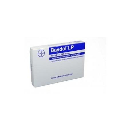 Baydol Lp 90 mg ( ENVIOS REGIONALES Y NACIONAL) Caja*10 Cápsulas - Bayer