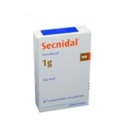 Secnidal 1 g ( ENVIOS REGIONALES Y NACIONAL) Caja*2 Comprimidos Recubiertos - Sanofi Aventis