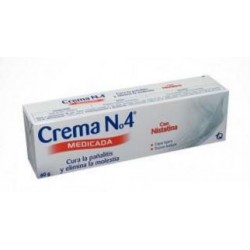 Crema N° Medicada 4 Pañalitis (Envios Regionales y Nacionales) tubo*40gr