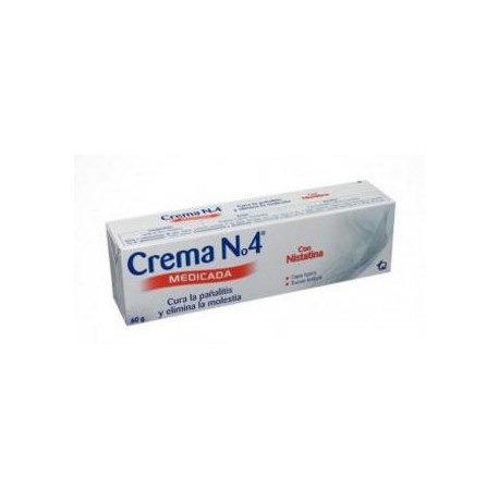 Crema N° Medicada 4 Pañalitis (Envios Regionales y Nacionales) tubo*40gr