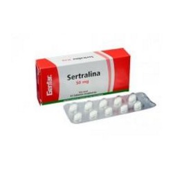 Sertralina 50 mg ( ENVIOS REGIONALES Y NACIONAL) Caja *10 Tabletas Recubiertas – Genfar