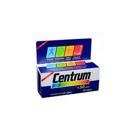 Centrum Silver multivitaminico (envios a nivel nacional) caja*100 Tabletas