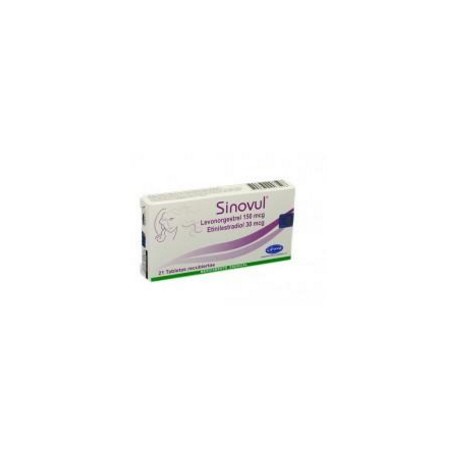 Sinovul 150 mcg / 30 mcg ( ENVIOS REGIONALES Y NACIONAL) Caja*21 Tabletas – LaFrancol