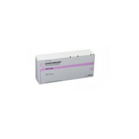 Synthroid 112 mcg ( ENVIOS REGIONALES Y NACIONAL) Caja *30 Tabletas - Abbott