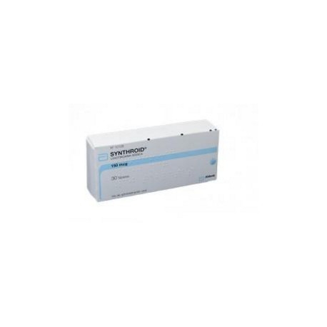 Synthroid 150 mcg ( ENVIOS REGIONALES Y NACIONAL) Caja *30 Tabletas - Abbott