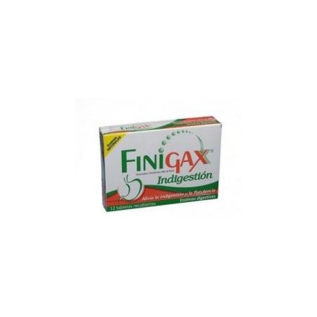 Finigax Recubiertas Indigestión (Envios Regionales y Nacionales) caja*12 tabletas