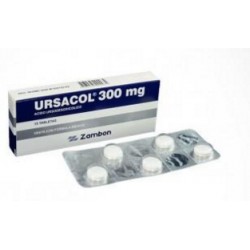 Ursacol 300 mg (ENVIOS REGIONALES Y NACIONAL) Caja*15 Tabletas – Zambon