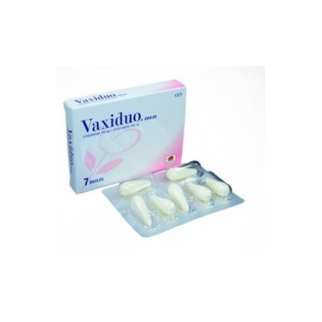 Vaxiduo 100 mg + 400 mg (ENVIOS REGIONALES Y NACIONAL) Caja*7 Óvulos – Procaps