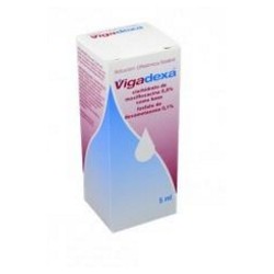 Vigadexa (ENVIOS REGIONALES Y NACIONAL)Frasco*5 mL Solución Oftálmica - Alcon