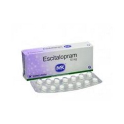 Escitalopram 10 mg (ENVIOS REGIONALES Y NACIONAL) Caja*28 Tabletas – Tecnoquímicas