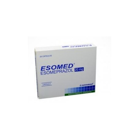 Esomed 20 mg (ENVIOS REGIONALES Y NACIONAL) Caja*28 Cápsulas – Novamed