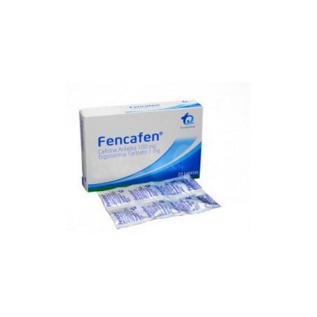 Fencafen 100 mg / 1 mg (ENVIOS REGIONALES Y NACIONAL) Caja x 20 Tabletas – Tecnoquímicas